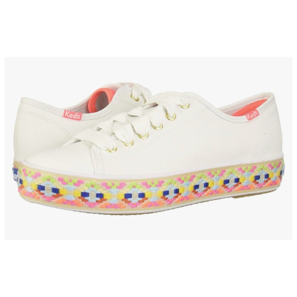 NWOT KEDS W Triple Kick Jute Fox Sneaker Size 7